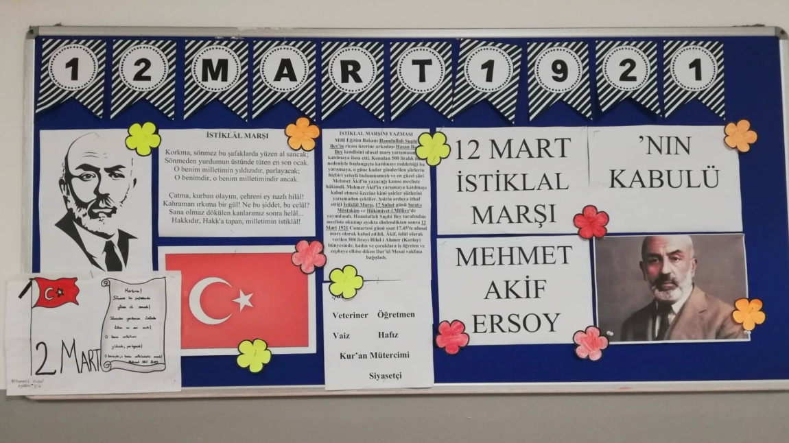 12 Mart İstiklâl Marşı'nın Kabulü ve Mehmet Akif ERSOY'u Anma